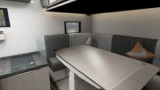 3400mm Off Road Motorhome Containers