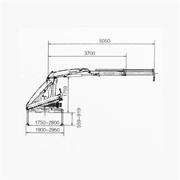 2 Tons Truck Mounted Knuckle Crane