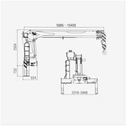 8 Tons Truck Mounted Telescope Crane - TC200