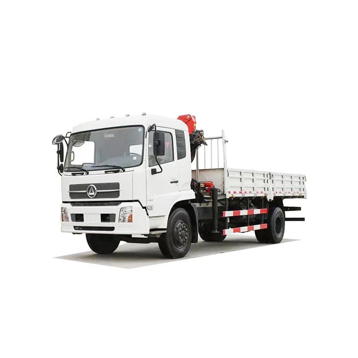 4x2 Truck Mounted 5 Tons 2-section Boom Knuckle Crane
