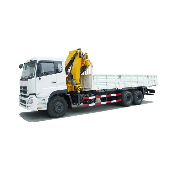 6x4 Truck Mounted 8 Tons 4-section Boom Knuckle Crane