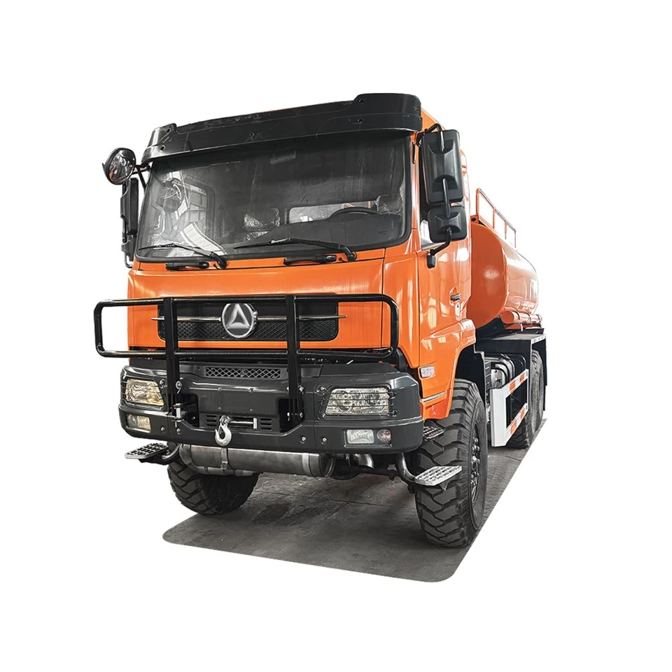 6x6 EGR 6.7L Engine 15 CBM Water Tank Truck
