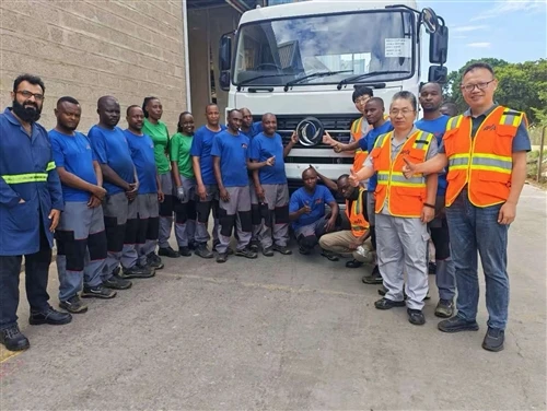 The First Vehicle Of The First Batch Assembly Project Of Dongfeng Import & Export in East Africa ...