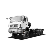 8×2T SCR 9.5L Engine GVW 32 Tons Truck