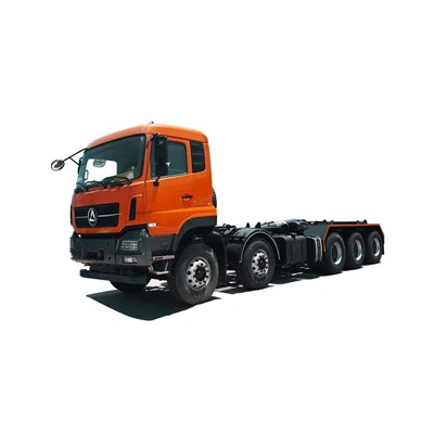 10×4P 13L SCR Engine 6AT Gearbox 90 Tons Truck