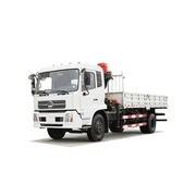 4x2 Truck Mounted 5 Tons 2-section Boom Knuckle Crane