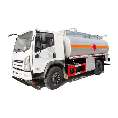 4x4 SCR 4.5L Engine 6 CBM Fuel Tank Truck