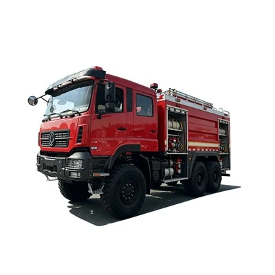 6×6 SCR 9.5L Engine GVW 41 Tons Off-road Fire Engine