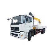 6x4 Truck Mounted 11 tons 4-section Boom Telescoping Crane