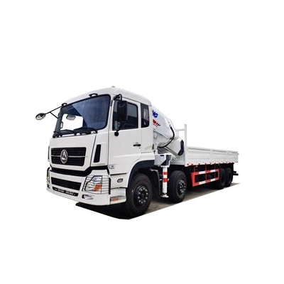 8x4F Truck Mounted 30 Tons 6-section Boom Knuckle Crane